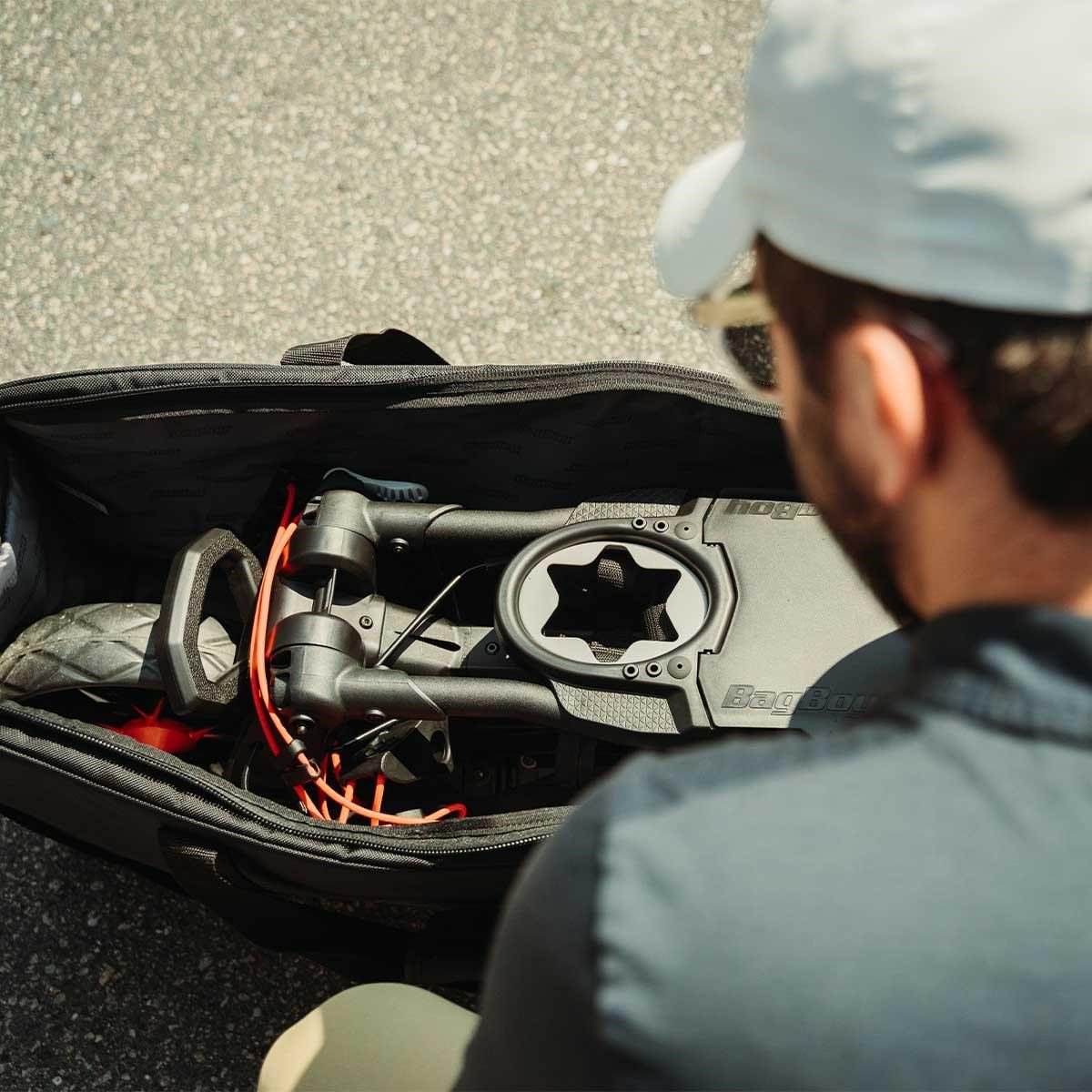 Bag Boy Slimfold travel bag, čierna