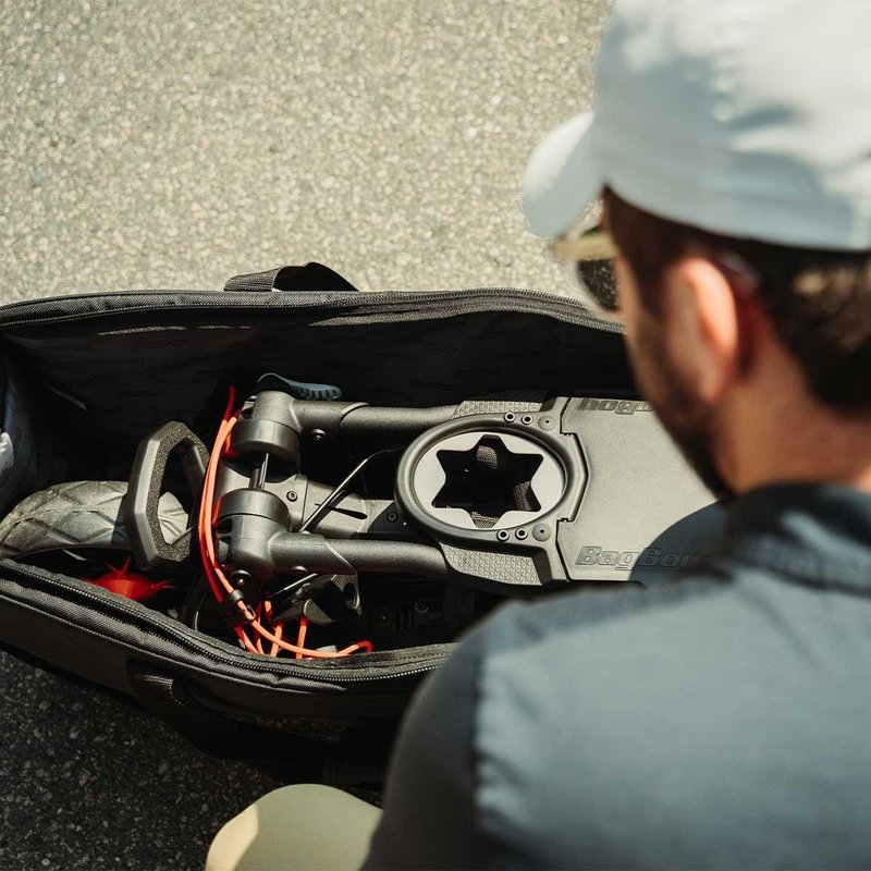 Bag Boy Slimfold travel bag, čierna