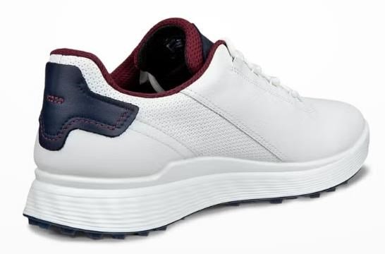 Ecco S-Casual pánske golfové topánky, bielo/marine