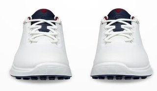 Ecco S-Casual pánske golfové topánky, bielo/marine