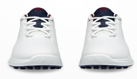 Ecco S-Casual pánske golfové topánky, bielo/marine