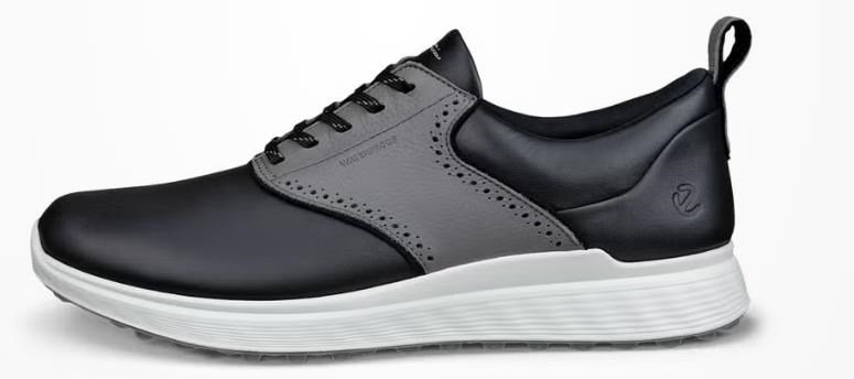 Ecco S-Casual pánske golfové topánky, čierne