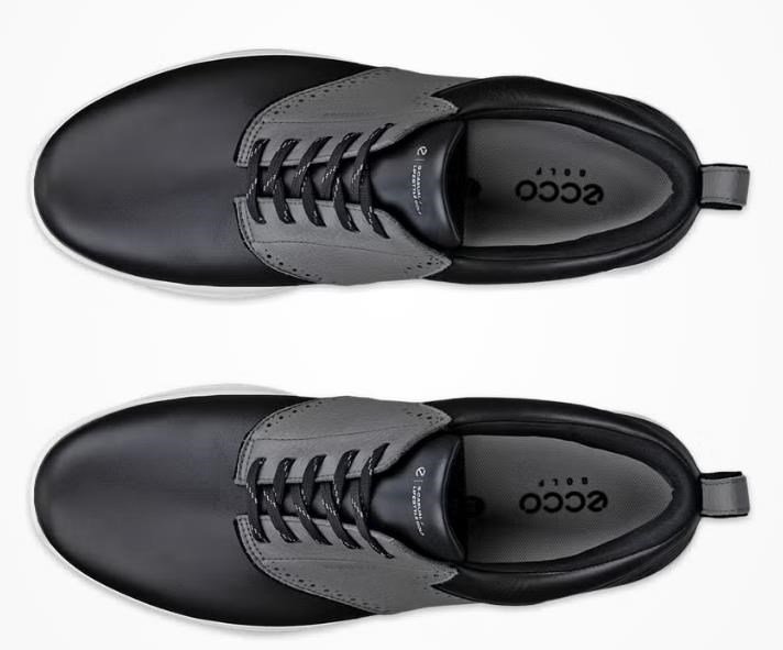 Ecco S-Casual pánske golfové topánky, čierne