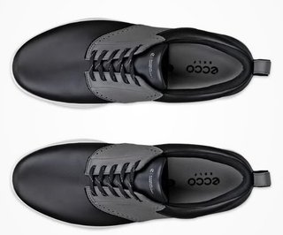 Ecco S-Casual pánske golfové topánky, čierne