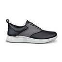 Ecco S-Casual pánske golfové topánky, čierne