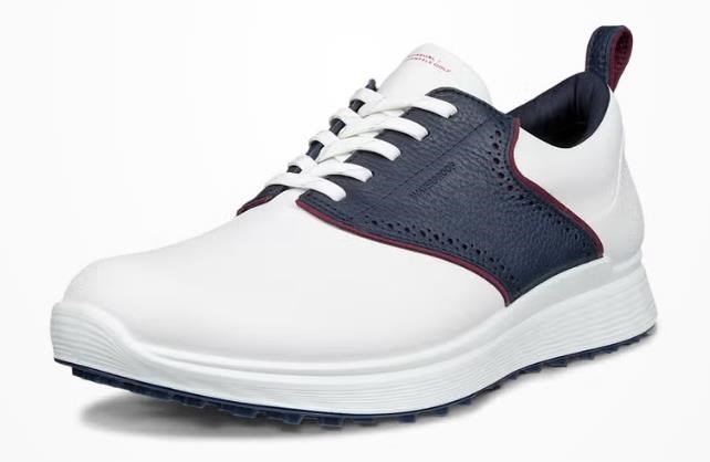 Ecco S-Casual pánske golfové topánky, biele
