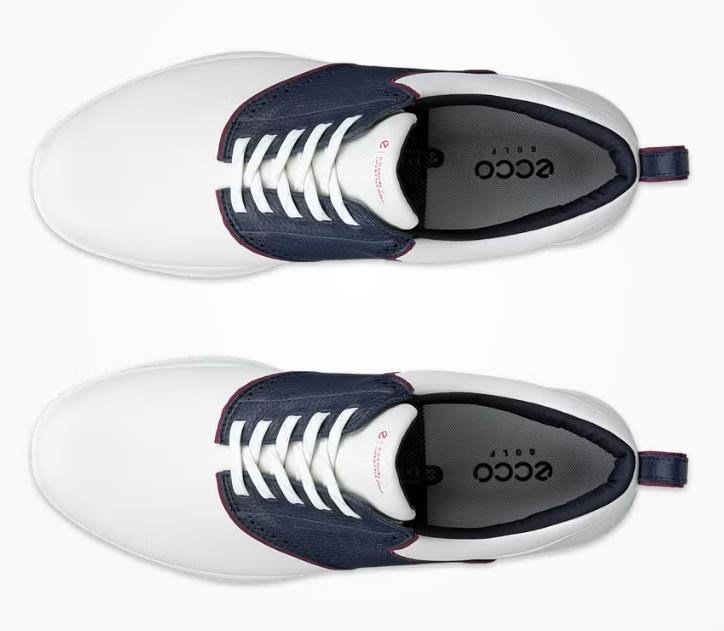 Ecco S-Casual pánske golfové topánky, biele