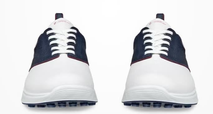 Ecco S-Casual pánske golfové topánky, biele