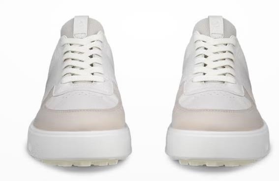 Ecco Street 720 dámske golfové topánky, gravel/white/dusty blue