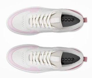 Ecco Street 720 dámske golfové topánky, biela/blush/blossom rose