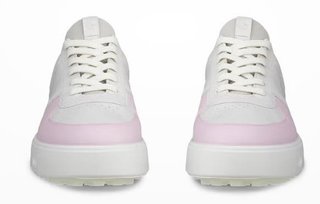 Ecco Street 720 dámske golfové topánky, biela/blush/blossom rose