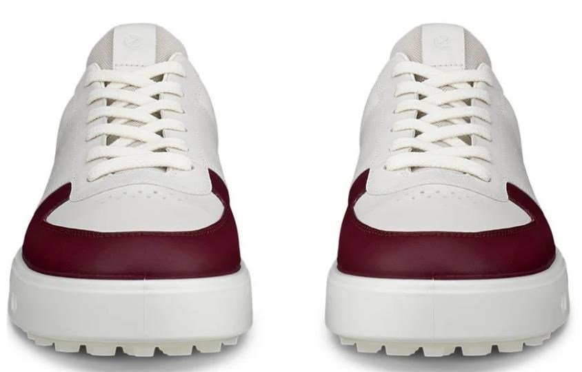Ecco Street 720 dámske golfové topánky, dark ruby/white/marine