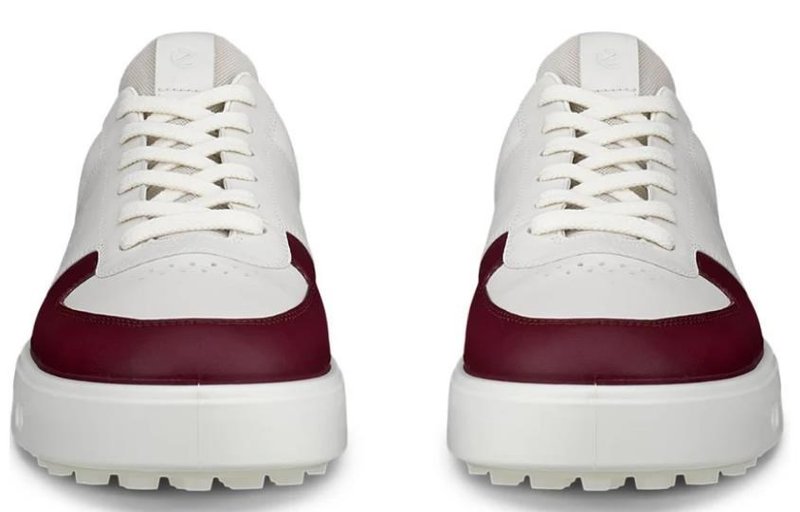 Ecco Street 720 dámske golfové topánky, dark ruby/white/marine