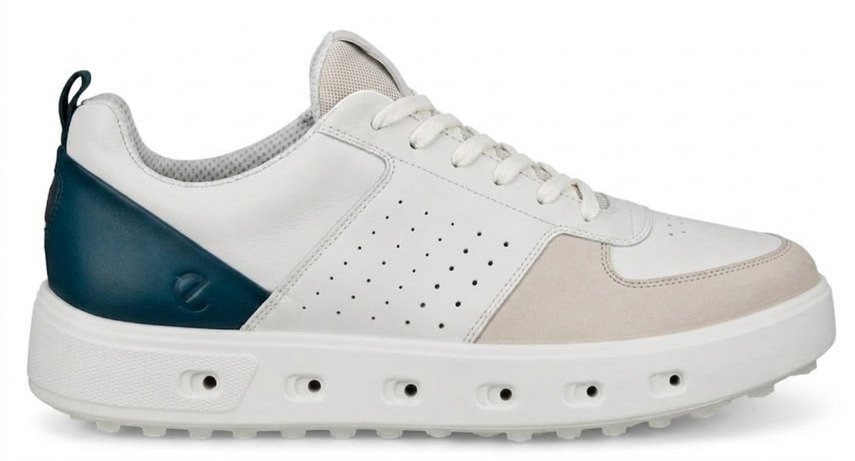 Ecco Street 720 dámske golfové topánky, gravel/white/baygreen