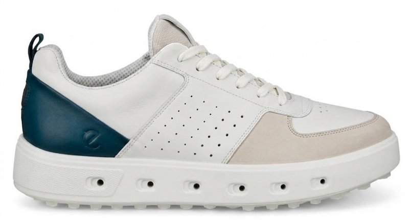 Ecco Street 720 dámske golfové topánky, gravel/white/baygreen