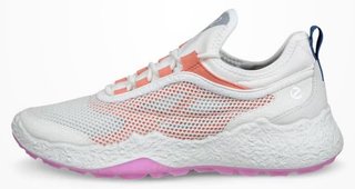 Ecco Biom H5 dámske golfové topánky, biela/burnt coral
