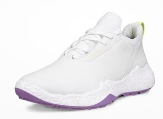 Ecco Biom H5 dámske golfové topánky, biela/levanduľová hmla