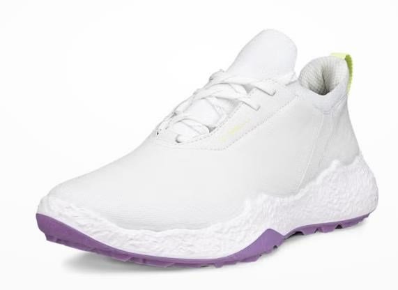 Ecco Biom H5 dámske golfové topánky, biela/levanduľová hmla
