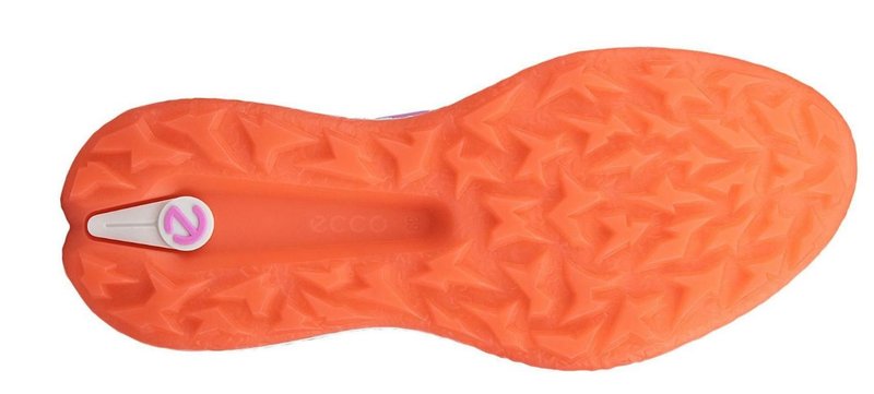 Ecco Biom H5 BOA dámske golfové topánky, lilac chiffon/burnt coral