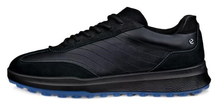 Ecco Street Vibe dámske golfové topánky, čierna