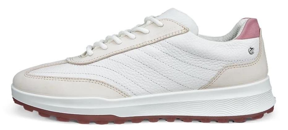 Ecco Street Vibe dámske golfové topánky, limestone/white/blush