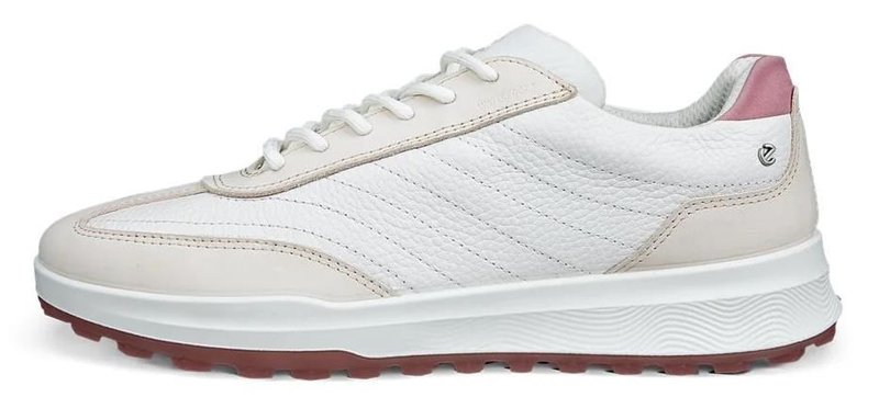Ecco Street Vibe dámske golfové topánky, limestone/white/blush