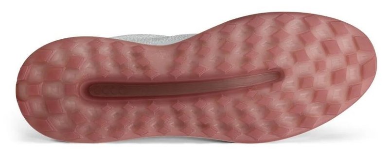 Ecco Street Vibe dámske golfové topánky, limestone/white/blush