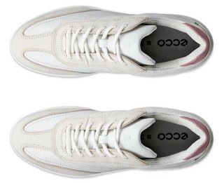 Ecco Street Vibe dámske golfové topánky, limestone/white/blush