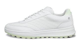 Ecco Street Vibe dámske golfové topánky, shadow white/lime cream