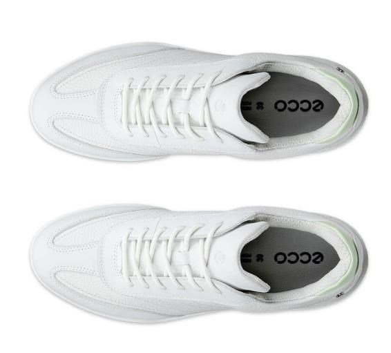 Ecco Street Vibe dámske golfové topánky, shadow white/lime cream