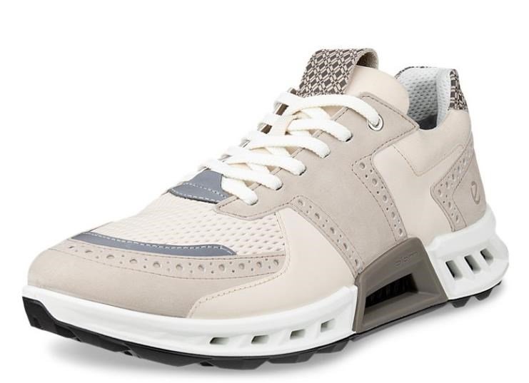 Ecco Biom C4 pánske golfové topánky, pure cashmere/limestone/dark clay