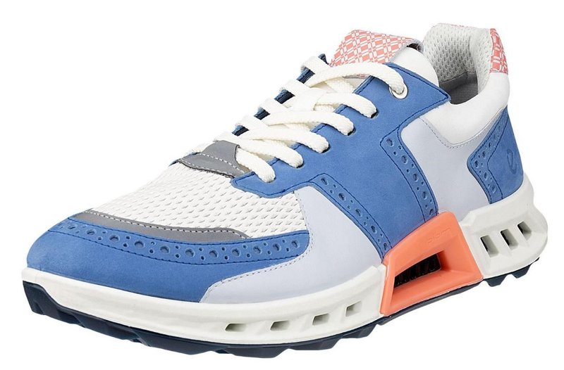 Ecco Biom C4 pánske golfové topánky, federal blue/white/burnt coral