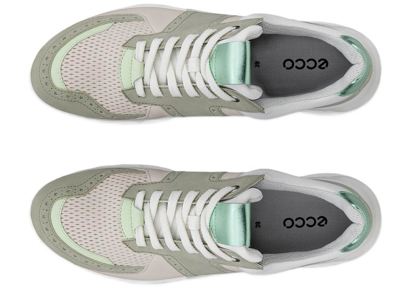 Ecco Biom C4 dámske golfové topánky, tea/limestone/matcha metallic