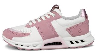 Ecco Biom C4 dámske golfové topánky, blush/biela/old rose metallic