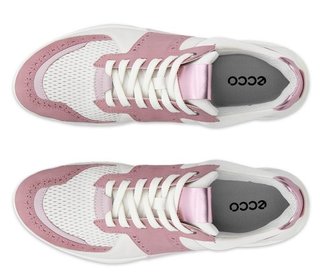 Ecco Biom C4 dámske golfové topánky, blush/biela/old rose metallic