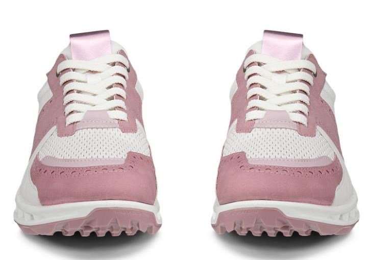Ecco Biom C4 dámske golfové topánky, blush/biela/old rose metallic