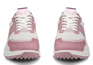 Ecco Biom C4 dámske golfové topánky, blush/biela/old rose metallic
