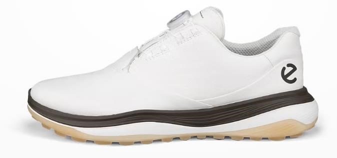 Ecco LT1 BOA pánske golfové topánky, biela/tarmac