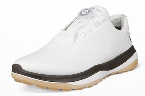 Ecco LT1 BOA pánske golfové topánky, biela/tarmac