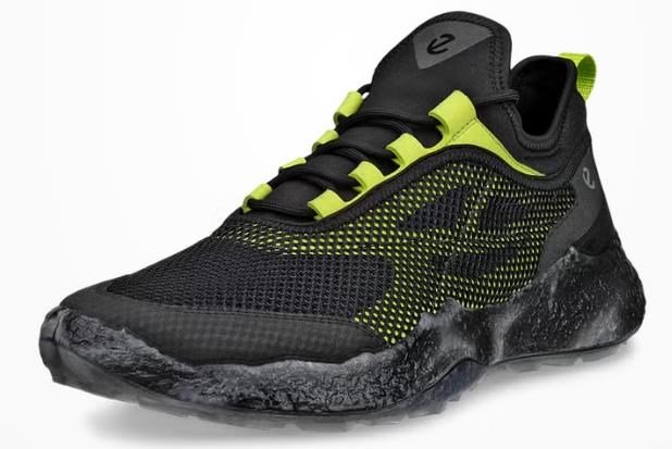 Ecco Biom H5 pánske golfové topánky, čierna/lime punch