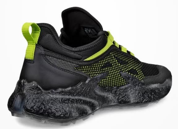 Ecco Biom H5 pánske golfové topánky, čierna/lime punch