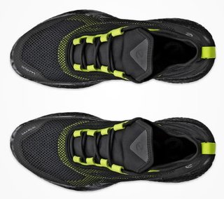 Ecco Biom H5 pánske golfové topánky, čierna/lime punch