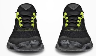 Ecco Biom H5 pánske golfové topánky, čierna/lime punch