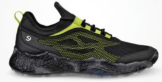 Ecco Biom H5 pánske golfové topánky, čierna/lime punch