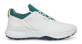 Ecco Biom H5 pánske golfové topánky, white/baygreen
