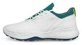 Ecco Biom H5 pánske golfové topánky, white/baygreen