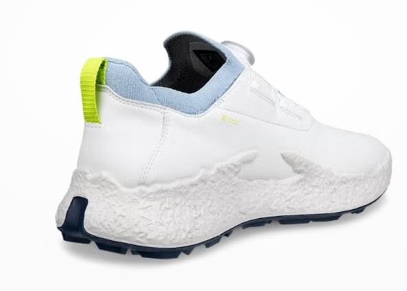 Ecco Biom H5 BOA pánske golfové topánky, biela/dusty blue