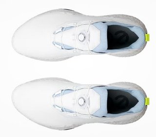 Ecco Biom H5 BOA pánske golfové topánky, biela/dusty blue