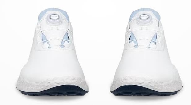 Ecco Biom H5 BOA pánske golfové topánky, biela/dusty blue