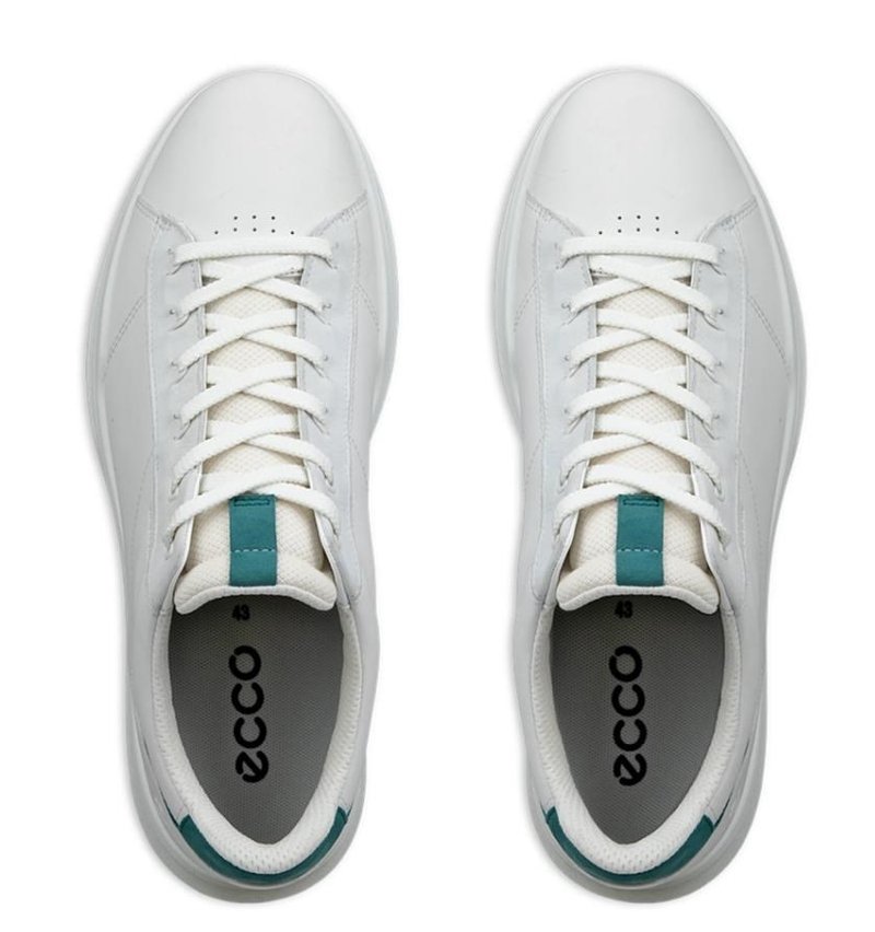 Ecco Street Vibe pánske golfové topánky, biele